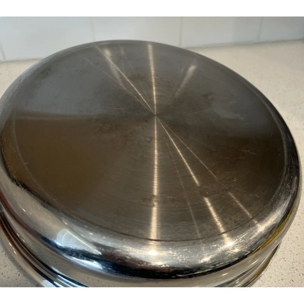 All-Clad Stainless Steel Sauté Saucepan 3 Quart 11 inches 3-ply Two Handle READ
